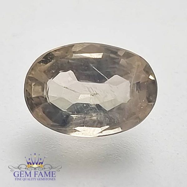 White Sapphire 2.06ct Gemstone Ceylon