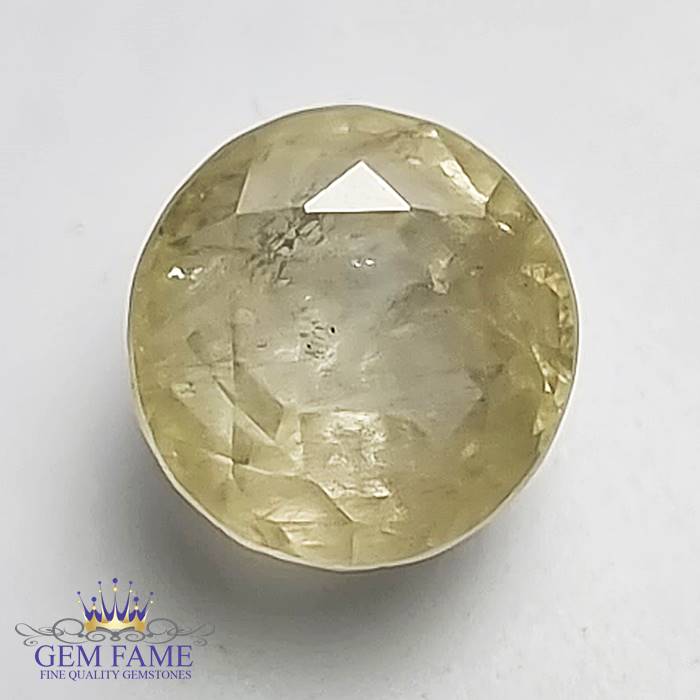 Yellow Sapphire 3.84ct Gemstone Ceylon