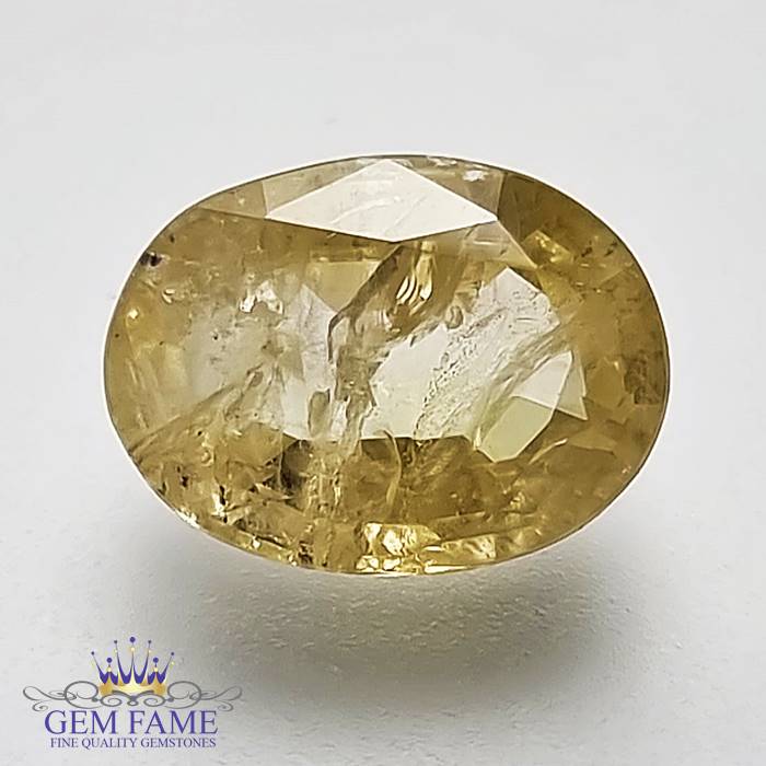 Yellow Sapphire 4.48ct Gemstone Ceylon