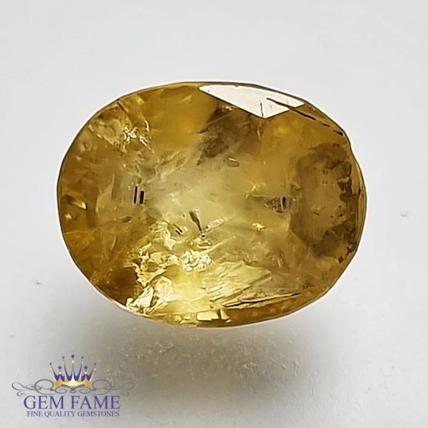 Yellow Sapphire 4.51ct Gemstone Ceylon