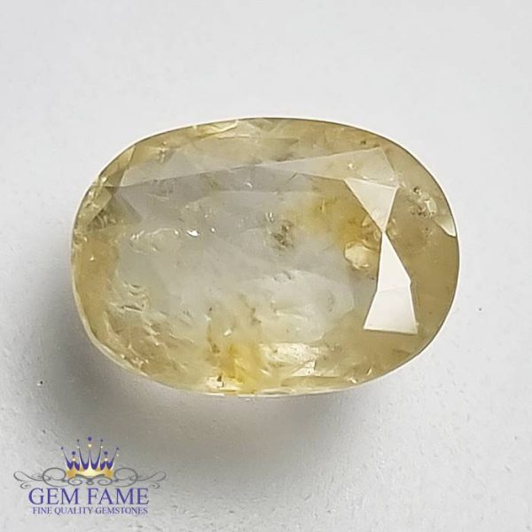 Yellow Sapphire 3.72ct Gemstone Ceylon