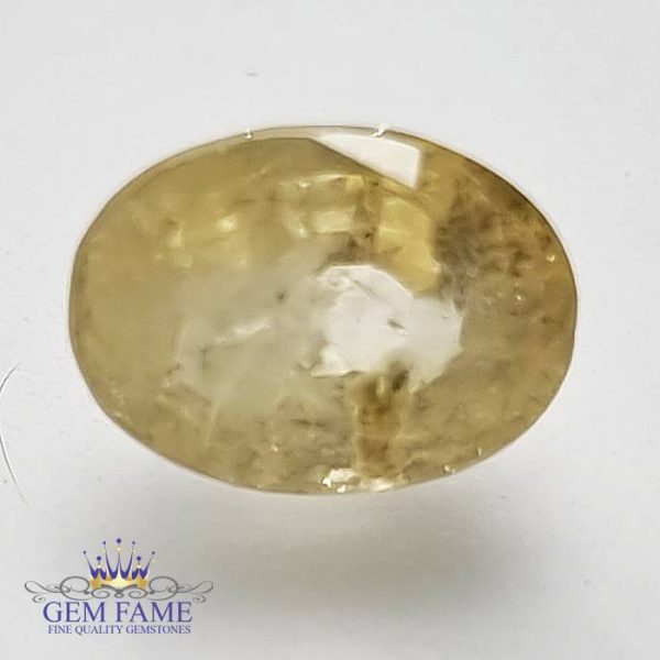 Yellow Sapphire 3.30ct Gemstone Ceylon