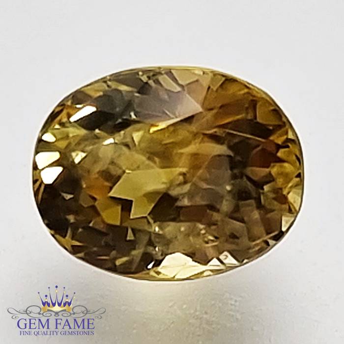 Yellow Sapphire 1.63ct Gemstone Ceylon