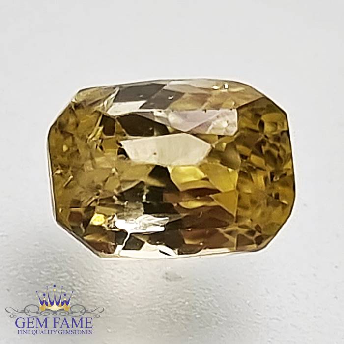 Yellow Sapphire 2.05ct Gemstone Ceylon