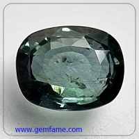 Ceylon 2 Ct/10mm Green Sapphire September Birthstone Natural Oval Certified DK78 