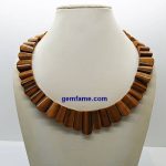 Tiger'S Eye Necklace 362.00ct Fancy Cut Natural Necklace India