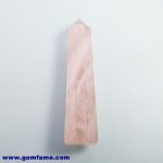 Rose Quartz Tower 3.00 Inches Natural  Healing Crystal  India