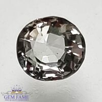 White Sapphire 0.47ct Natural Gemstone Ceylon