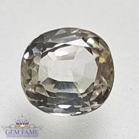 White Sapphire 1.38ct Natural Gemstone Ceylon