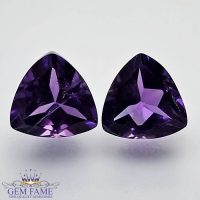 Amethyst Stone (Pair) 4.72ct