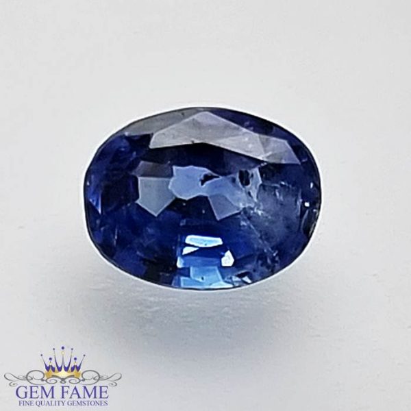 Blue Sapphire (Neelam) Gemstone 0.84ct