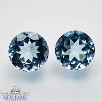 Blue Topaz (Pair) Stone 9.88ct