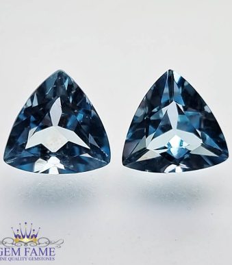 Blue Topaz (Pair) Stone 4.16ct
