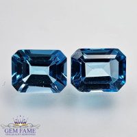 Blue Topaz (Pair) Stone