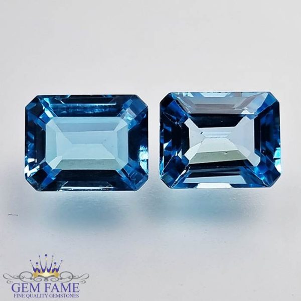 Blue Topaz (Pair) Stone