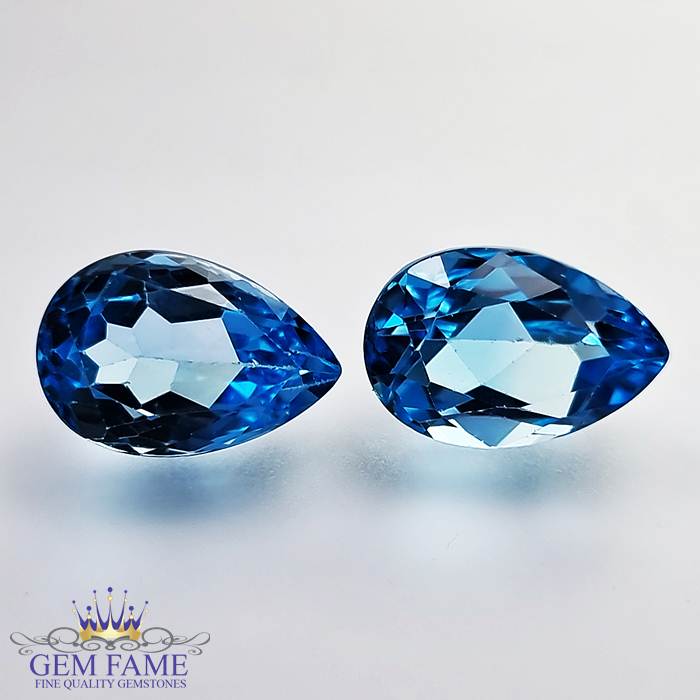 Blue Topaz (Pair) Stone