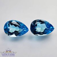 Blue Topaz (Pair) Stone