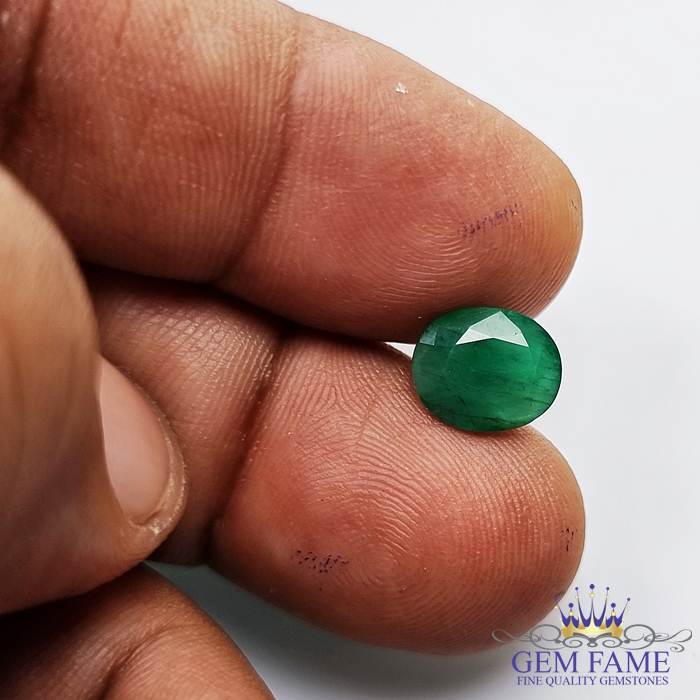 Emerald Panna Gemstone 2.45ct Zambia