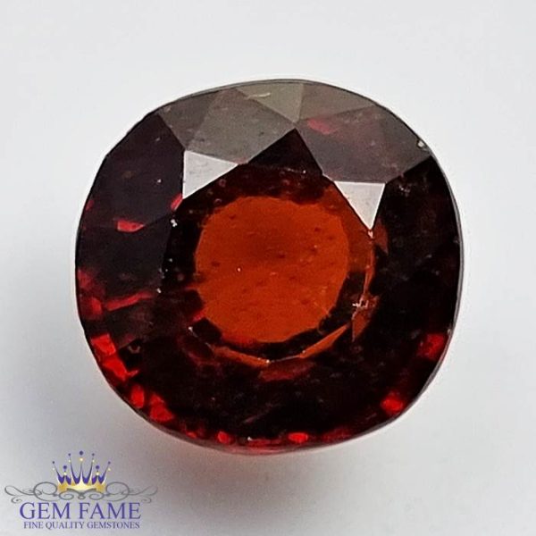 Hessonite Garnet (Gomed) Gemstone 5.63ct