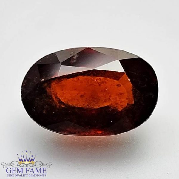 Hessonite Garnet (Gomed) Gemstone 7.12ct