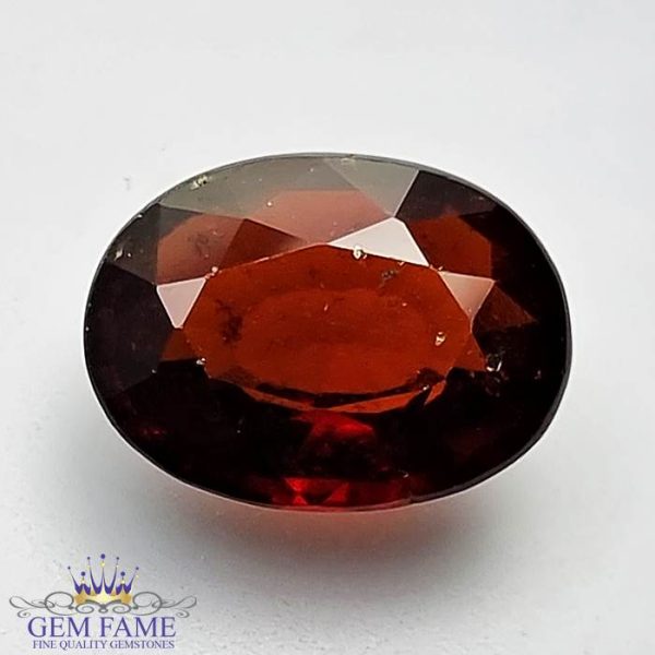Hessonite Garnet (Gomed) Gemstone 7.77ct