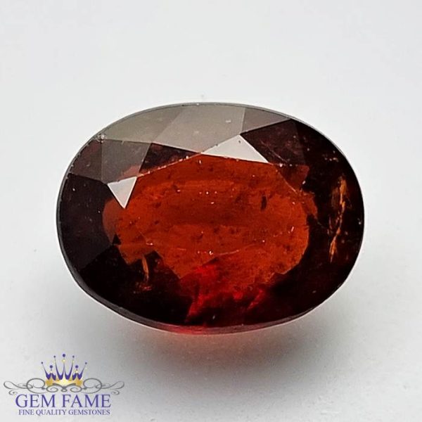 Hessonite Garnet (Gomed) Gemstone 9.12ct