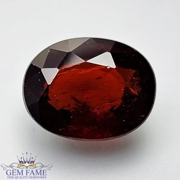 Hessonite Garnet (Gomed) Gemstone 7.72ct