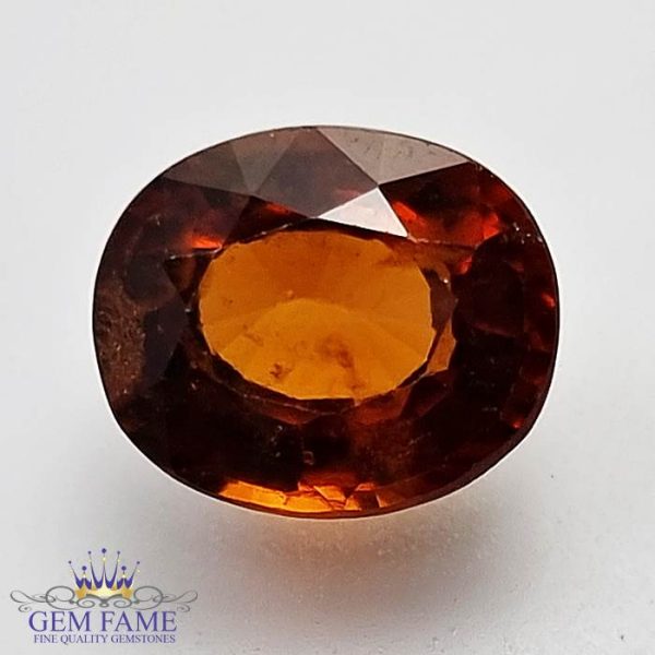 Hessonite Garnet (Gomed) Gemstone