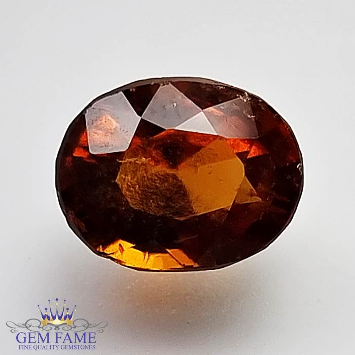 Hessonite Garnet (Gomed) Gemstone