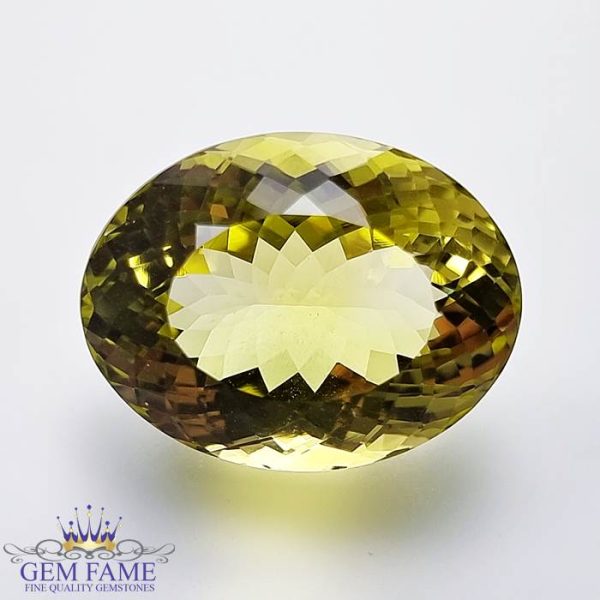 Lemon Quartz Gemstone 30.92ct