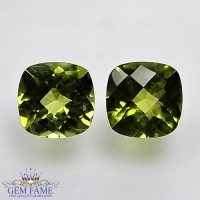 Peridot Gemstone Pair 3.48ct