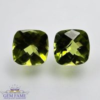 Peridot Gemstone Pair 2.93ct