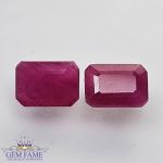 Ruby (Manik Stone) Pair 2.50ct