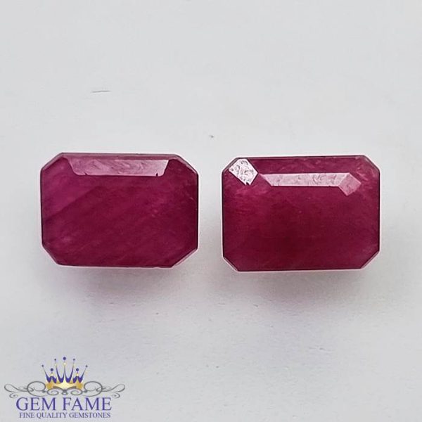 Ruby (Manik Stone) Pair 2.57ct