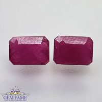 Ruby (Manik Stone) Pair 2.57ct