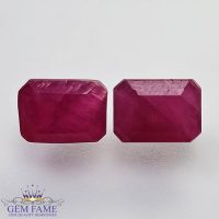 Ruby (Manik Stone) Pair 2.90ct