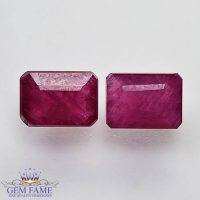 Ruby (Manik Stone) Pair 2.94ct