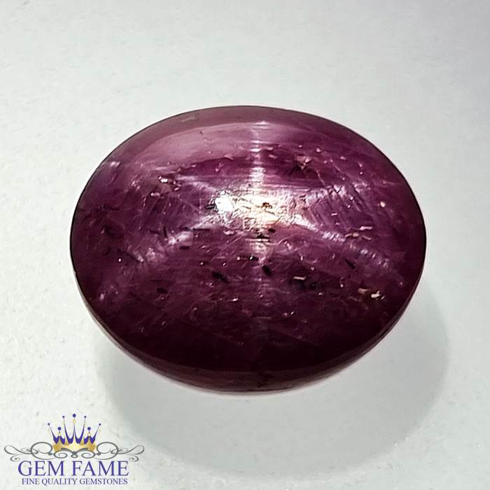 Star Ruby (Surya Kant Manik) Gemstone-16.39ct