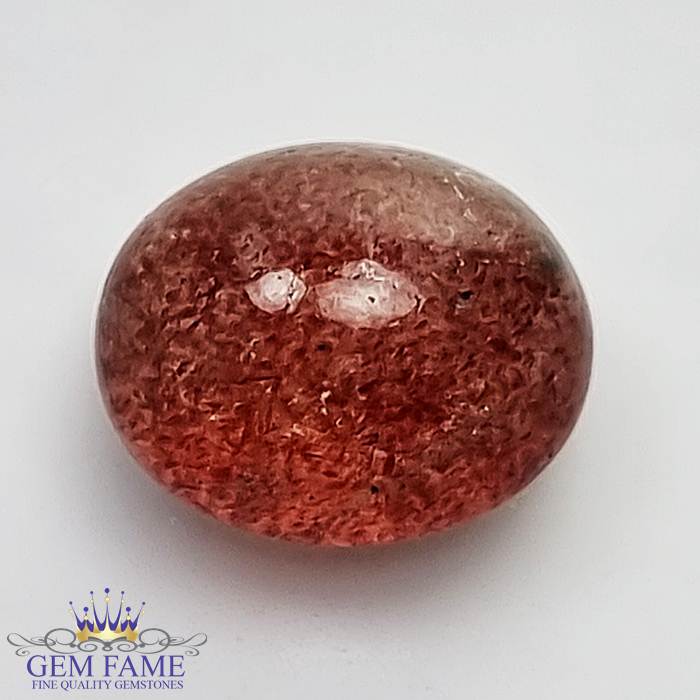 Strawberry Quartz Gemstone 6.91ct