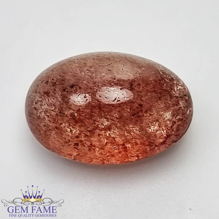 Strawberry Quartz Gemstone 8.41ct