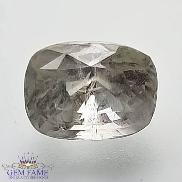 White Sapphire (SafedPukhraj) Gemstone 2.84ct