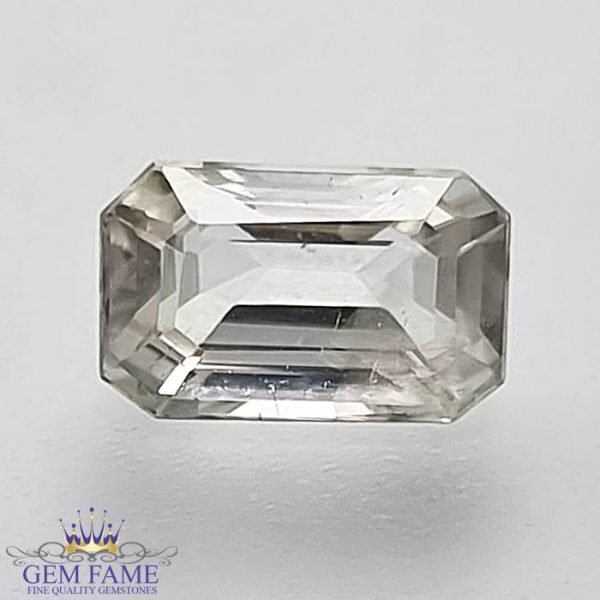 White Sapphire (SafedPukhraj) Gemstone