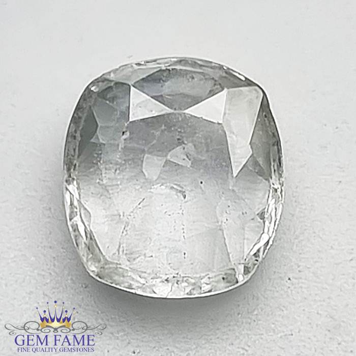 White Sapphire (SafedPukhraj) Gemstone