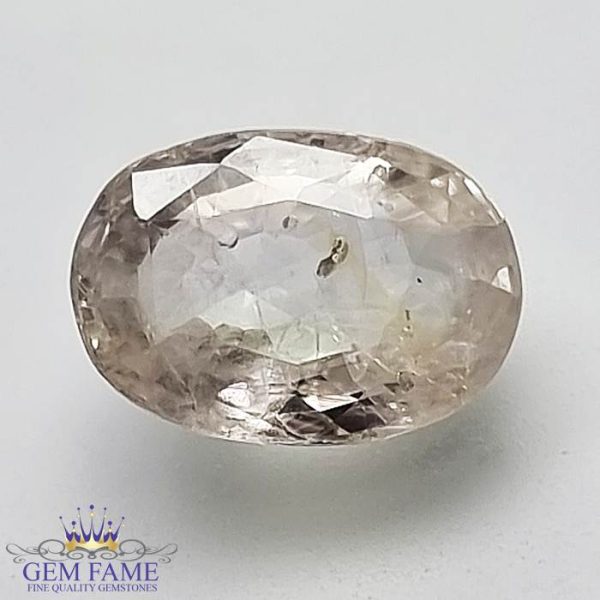 White Sapphire (SafedPukhraj) Gemstone