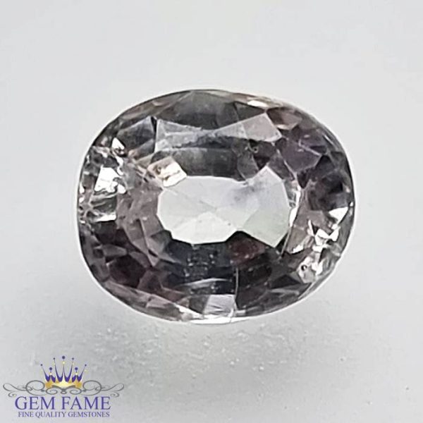 White Sapphire (SafedPukhraj) Gemstone 1.34ct