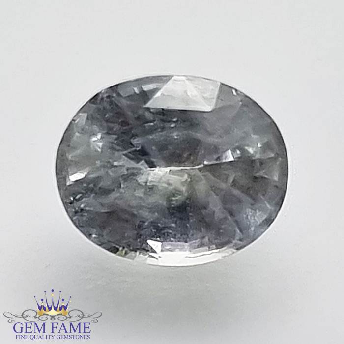 White Sapphire (SafedPukhraj) Gemstone 1.52ct