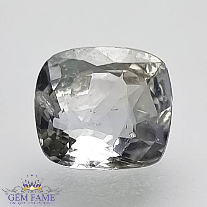 White Sapphire (SafedPukhraj) Gemstone 1.50ct