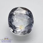 White Sapphire Gemstone 2.60ct Ceylon