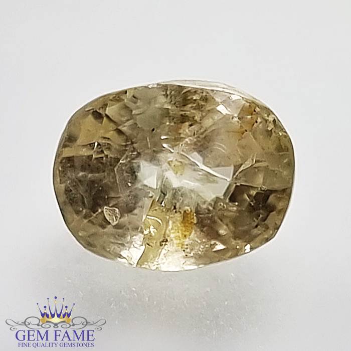 Yellow Sapphire (Pukhraj)-Ceylon-3.48ct
