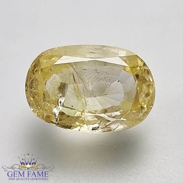 Yellow Sapphire (Pukhraj)-Ceylon-4.36ct